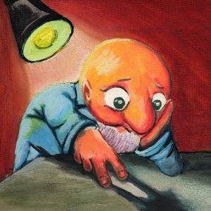 Kunstdruck gnomo sombra